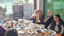 Tulyp kadınlar kolu Ramazan öncesi kahvaltı programında buluştu