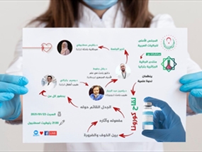 "المجلس الأعلى للجاليات العربية في تركيا ينظّم ندوة علمية بعنوان "لقاح كورونا بين الخوف والضرورة